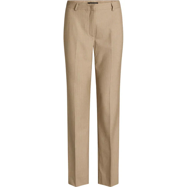STATICE FRIKA PANTS, SAND PINSTRIPE