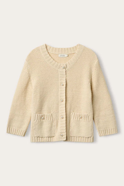 KIMMIE CARDIGAN, BEIGE