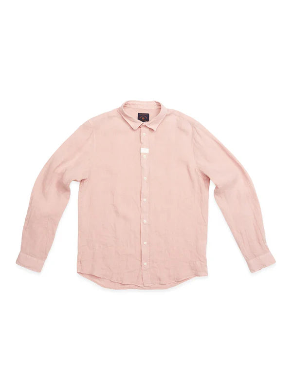 ENRICO BEACH SHIRT, PORCELAIN PINK