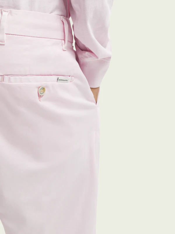 STUART PIMA COTTON SHORTS, PINK ICON