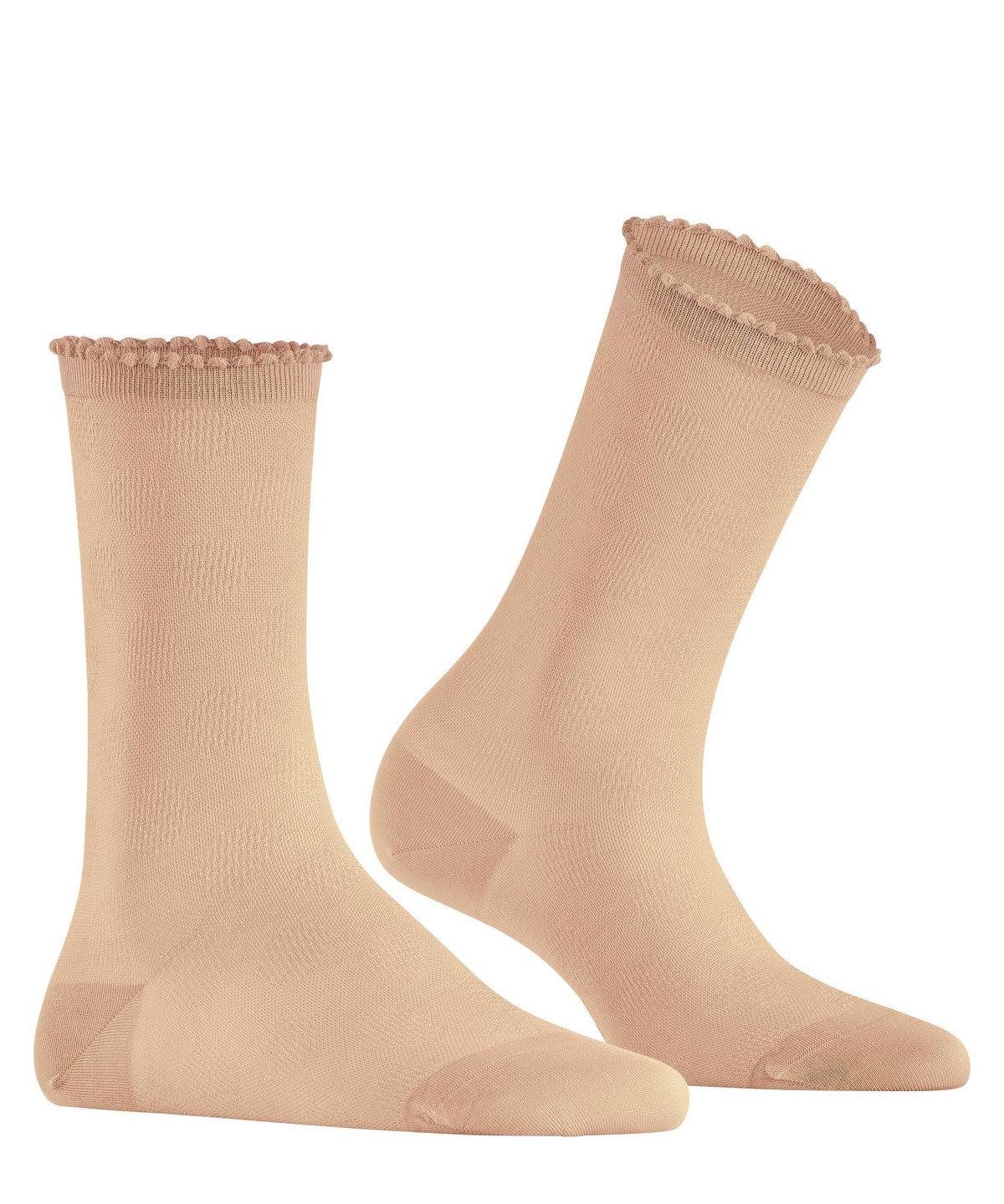 Bold Dot Women Socks, Camel