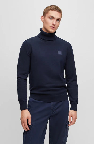 AKIRO SWEATER, DARK BLUE