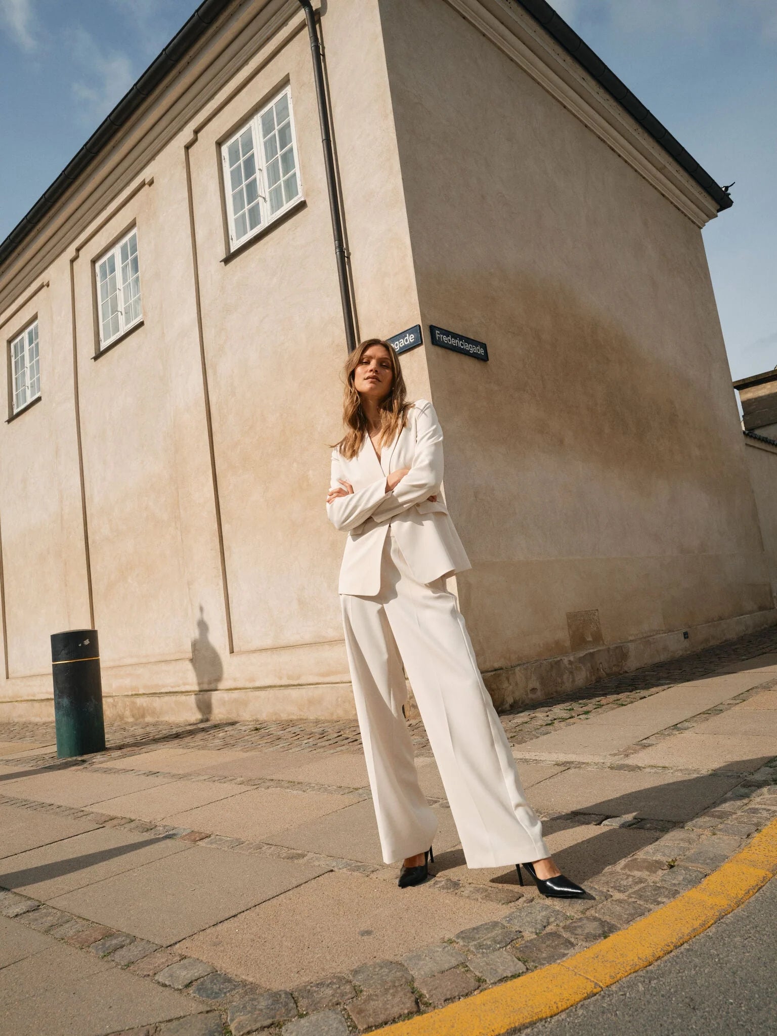 LEYA MILEY PANTS, ECRU