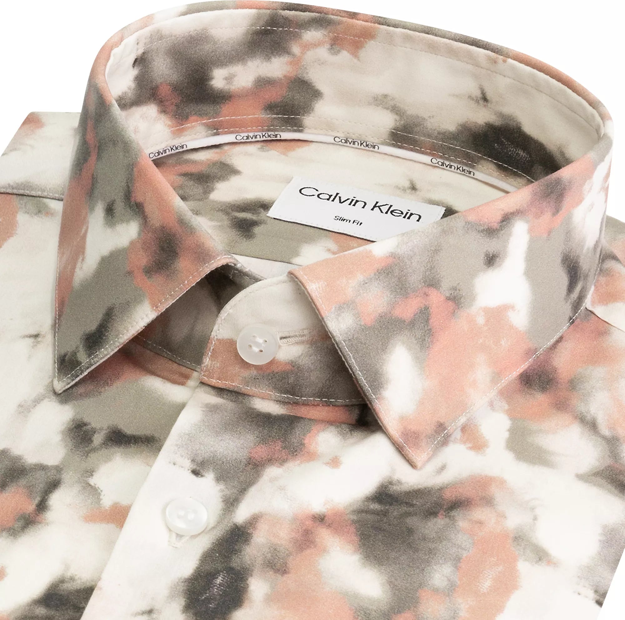 Poplin AOP Slim Shir