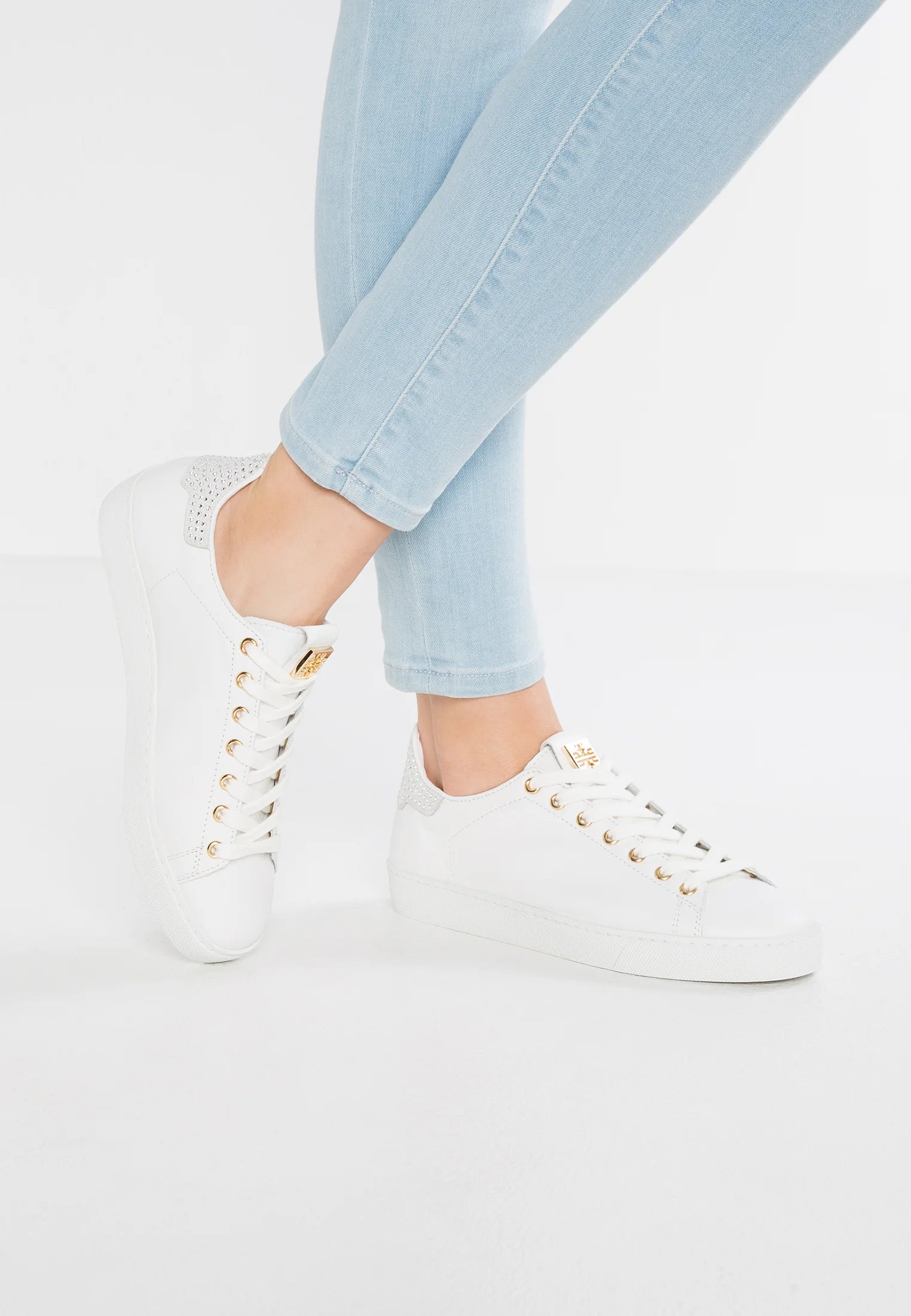 Glammy sneakers, white