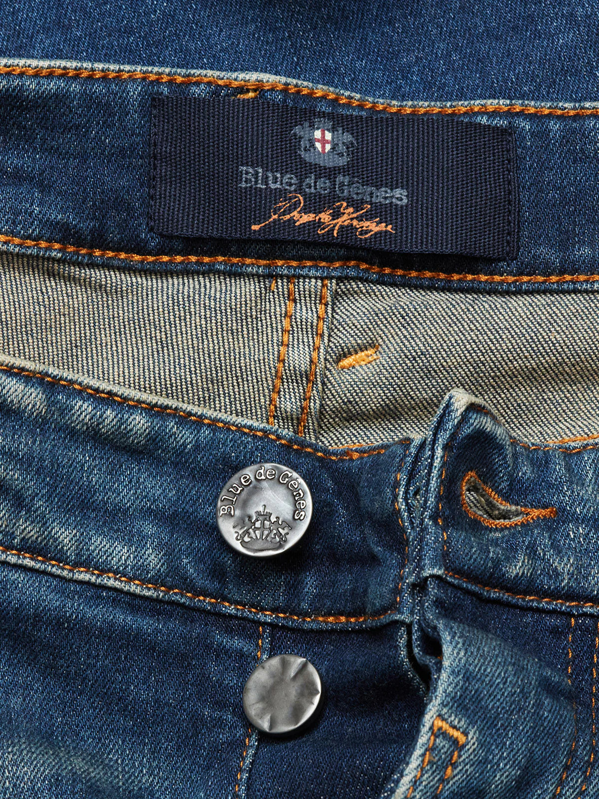 Vinci Patched Super Used Jeans