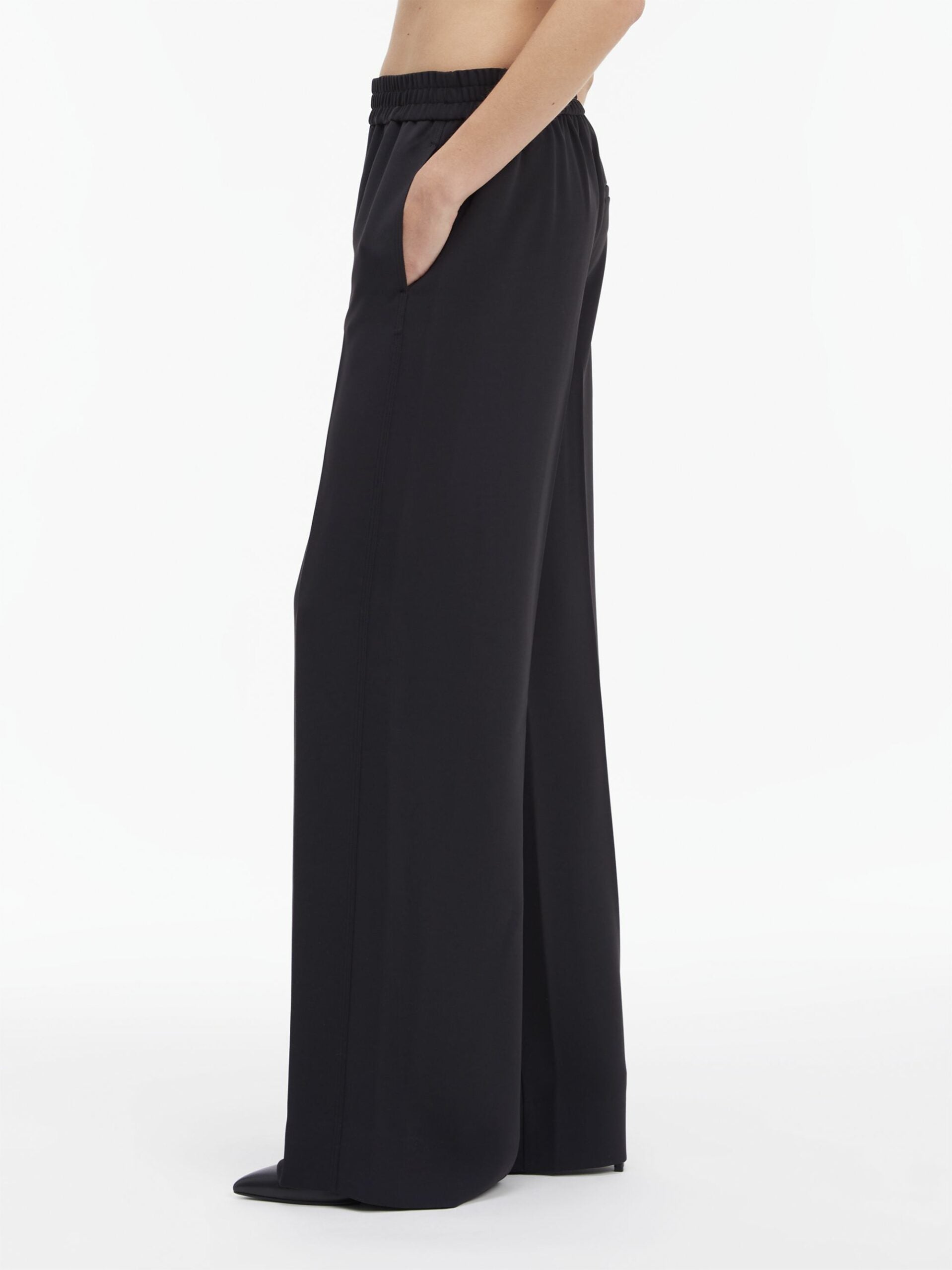 Structure Twill Elastic Pant