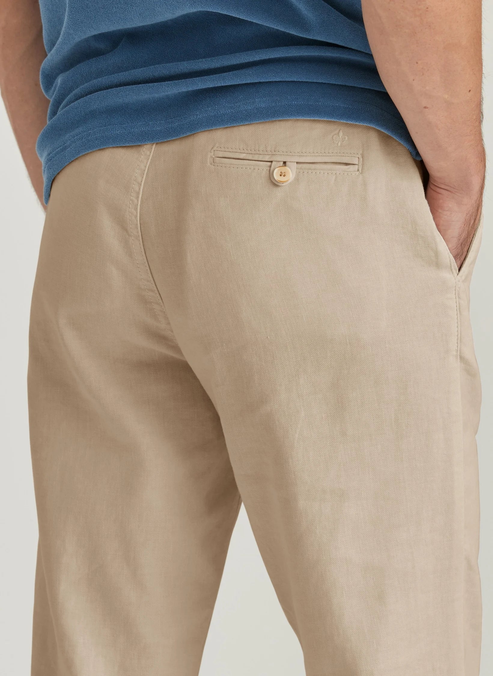 Fenix Linen Trouser, Khaki