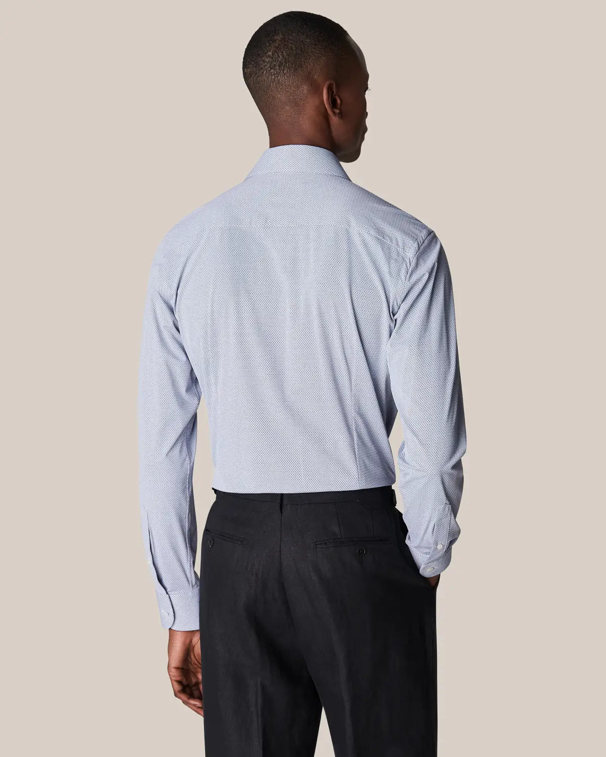 4-way stretch jersey, dark blue, slim