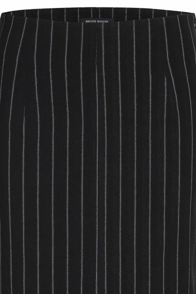 DECUMARIA ERONA SKIRT, BLACK WITH LUREX