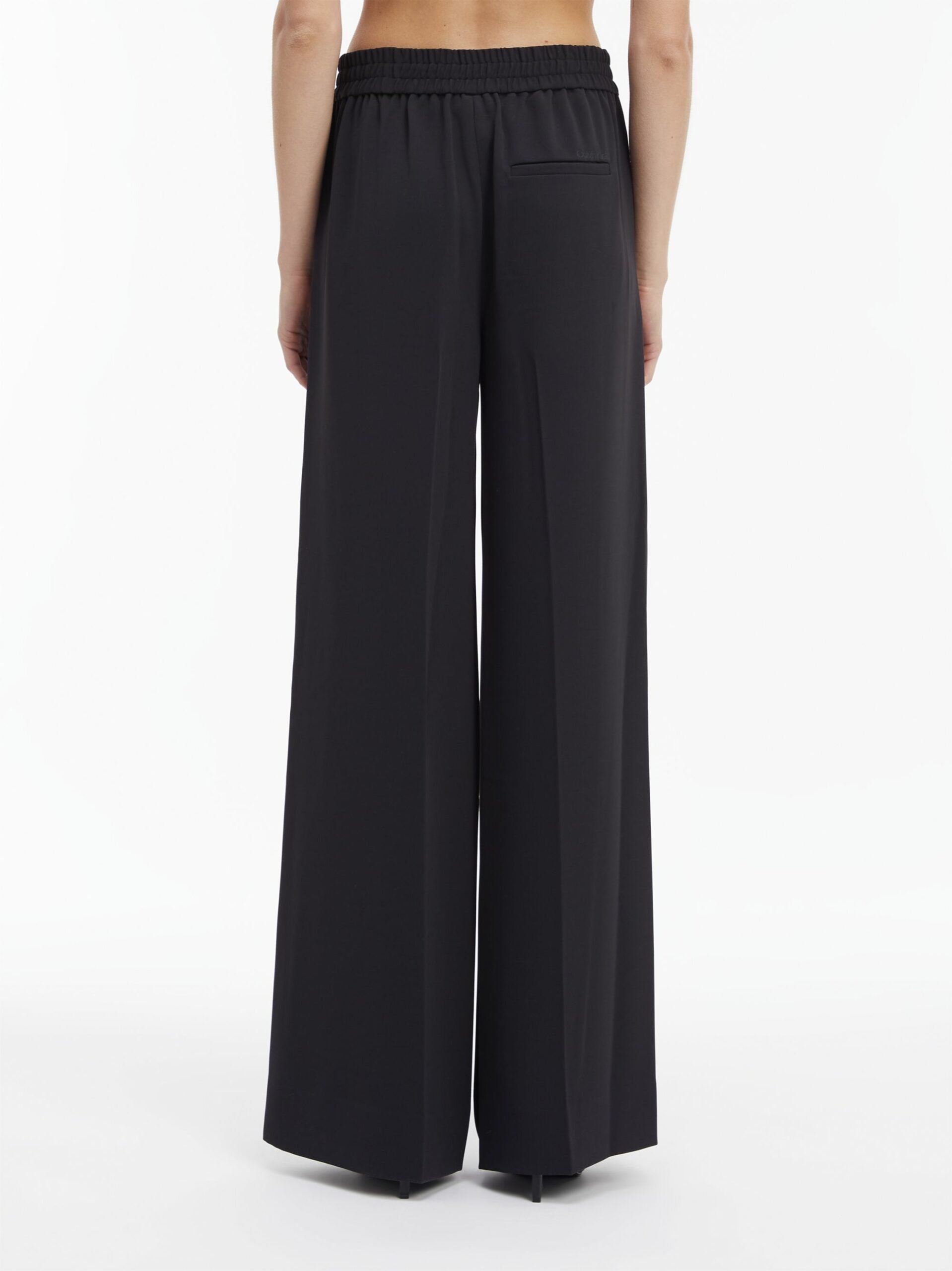 Structure Twill Elastic Pant