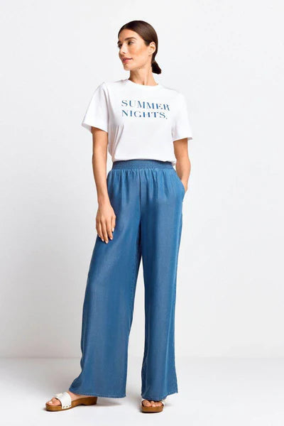 BLUE PANTS, DENIM BLUE