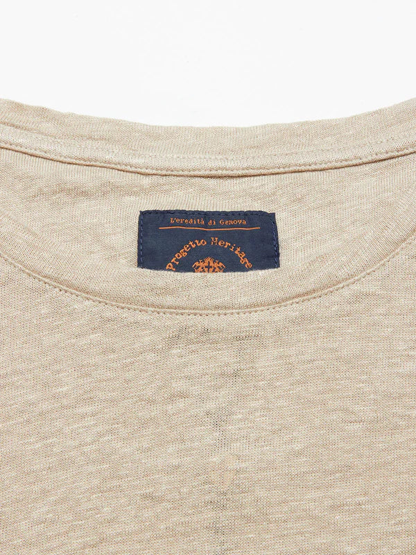 TOTTI T-SHIRT, PEBBLE BEIGE
