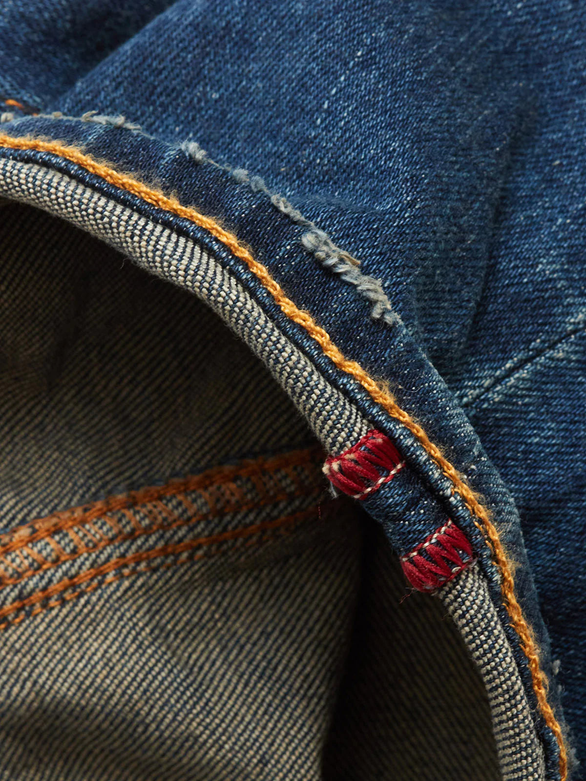 Vinci Patched Super Used Jeans