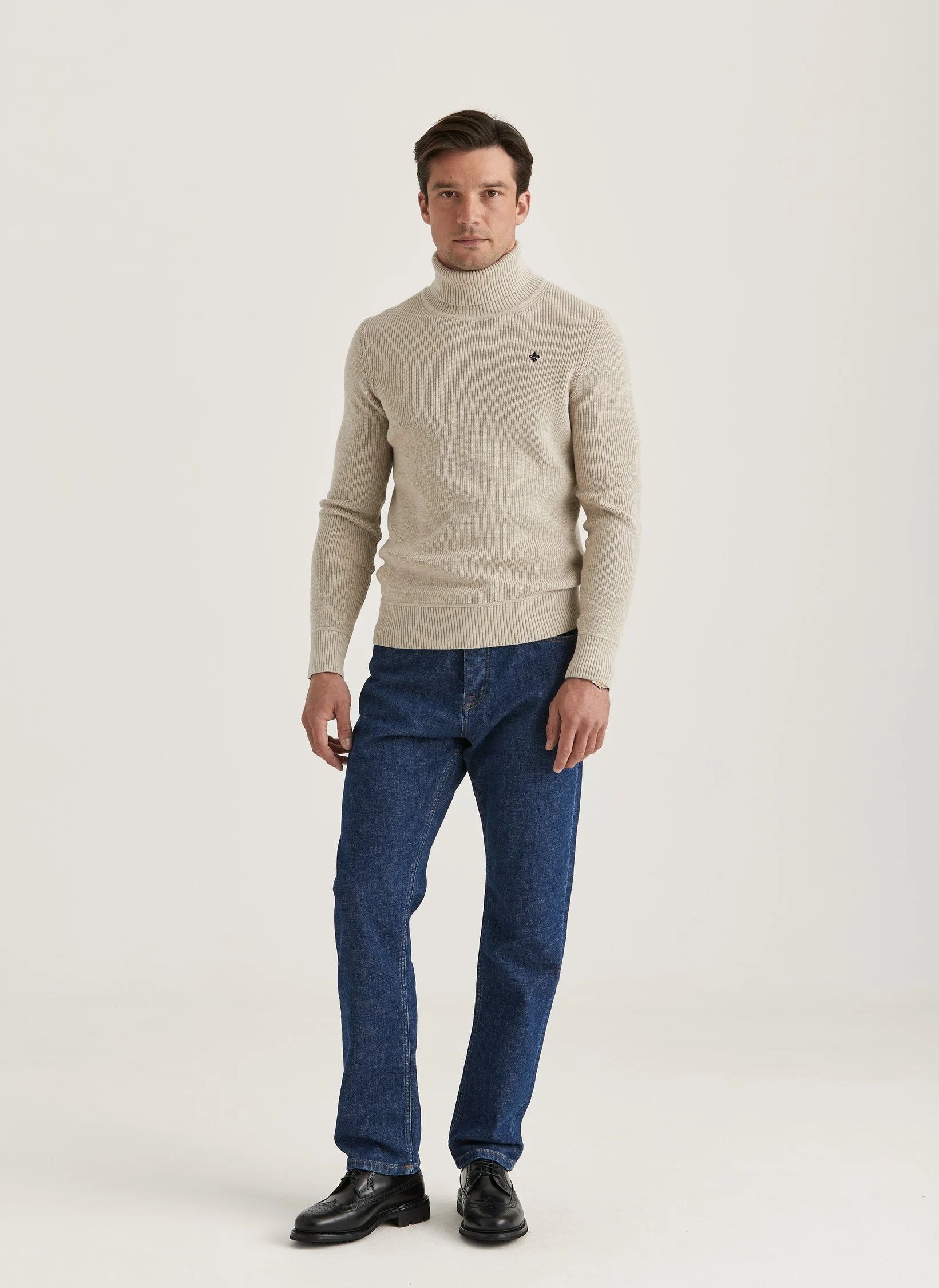 Bernard Roller Neck, Khaki