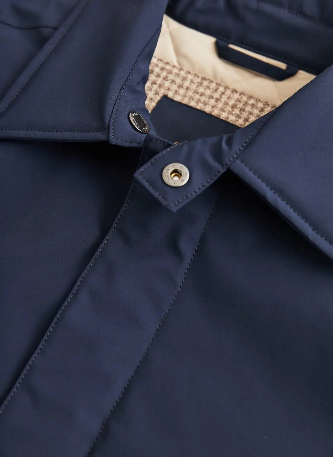 GRANT CAR COAT, NAVY