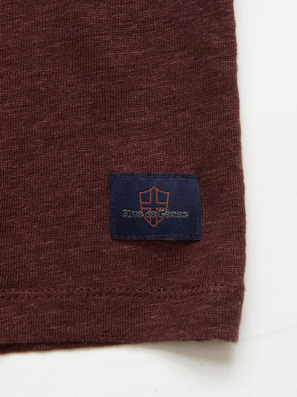TOTTI T-SHIRT, PRUNE