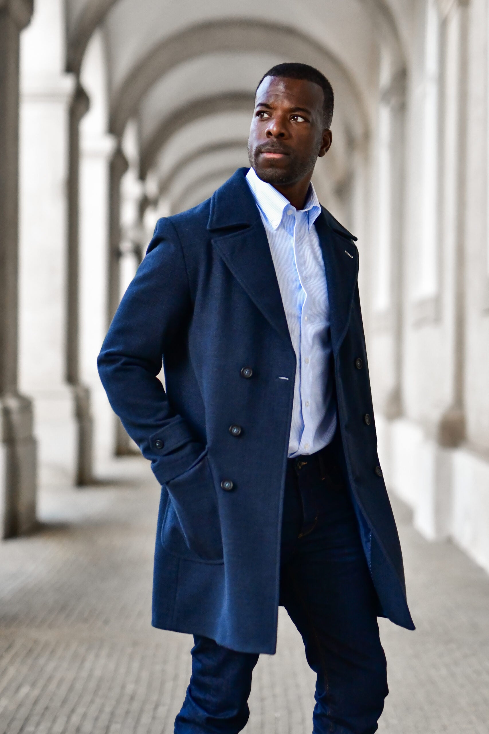 Cappotto Frakke, Navy