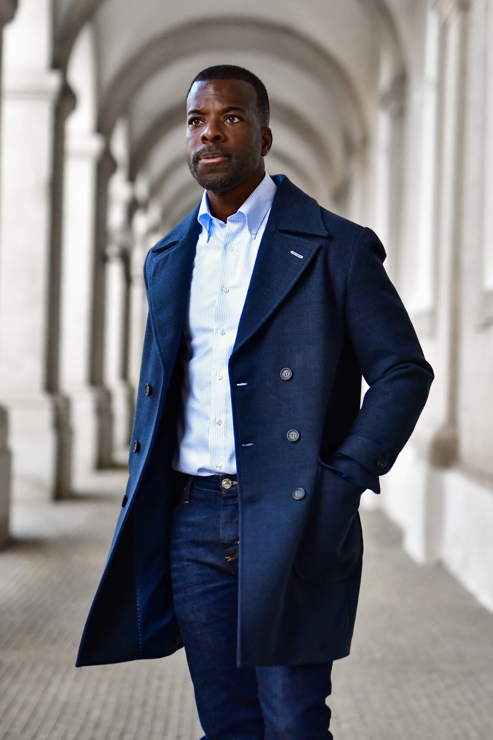 Cappotto Frakke, Navy