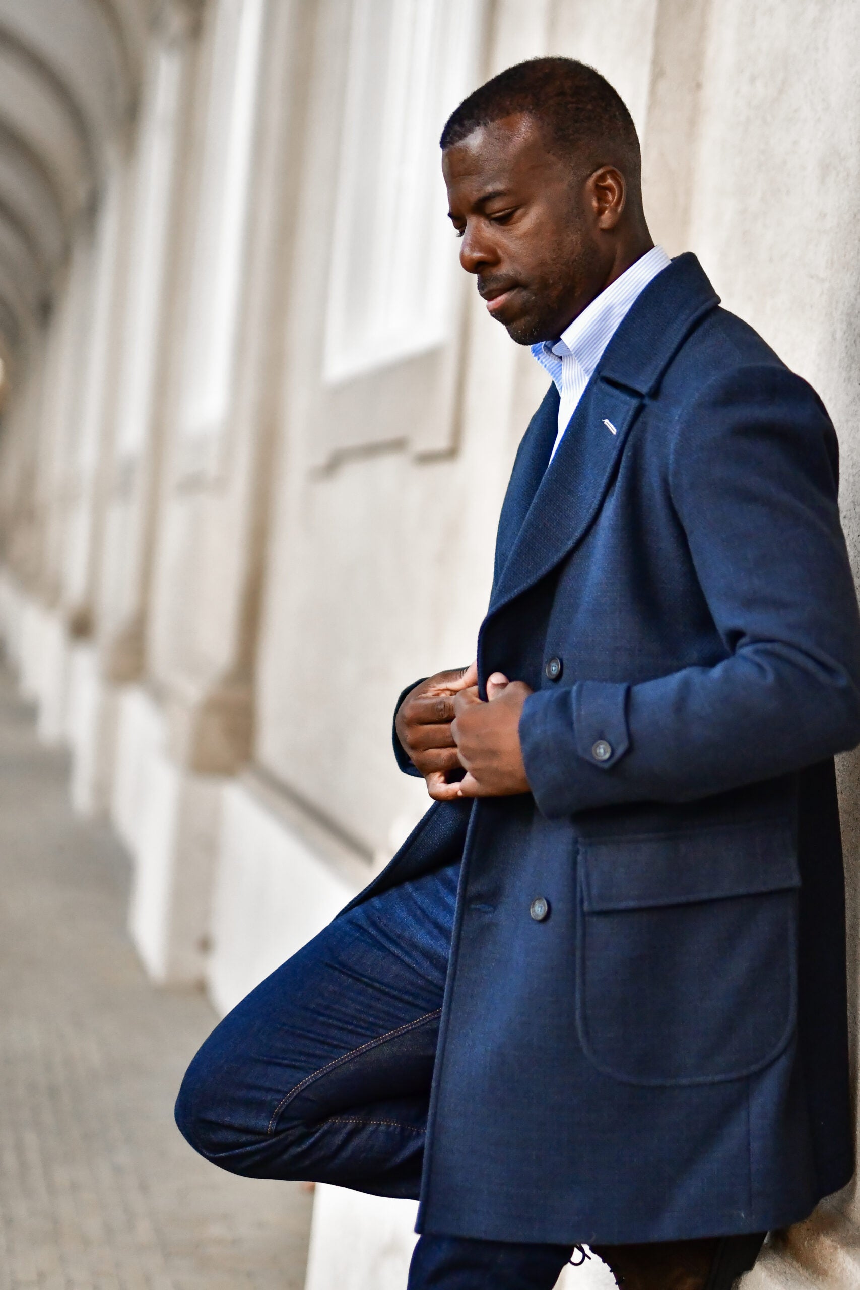 Cappotto Frakke, Navy