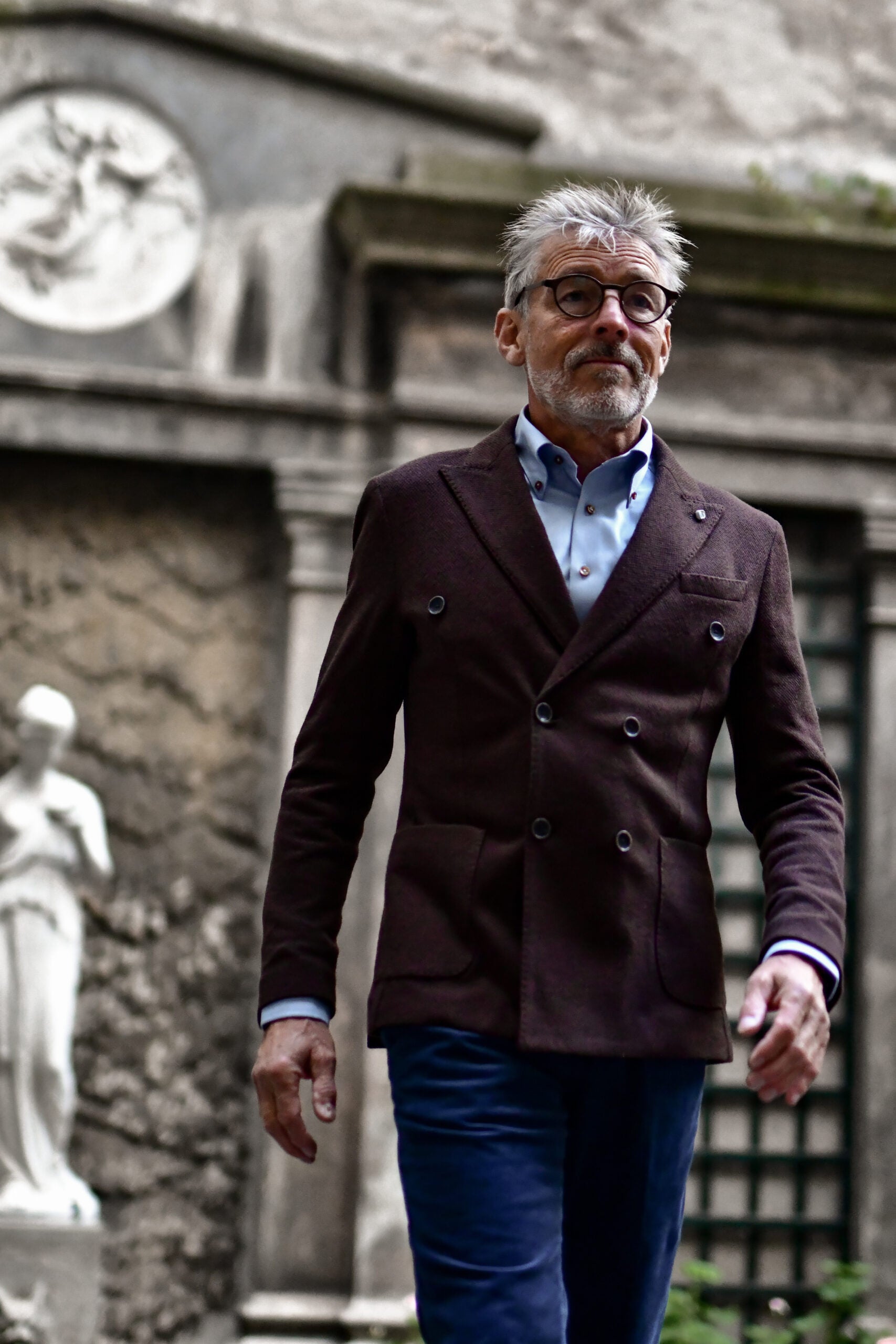 Giacca Blazer, Coffee Brown