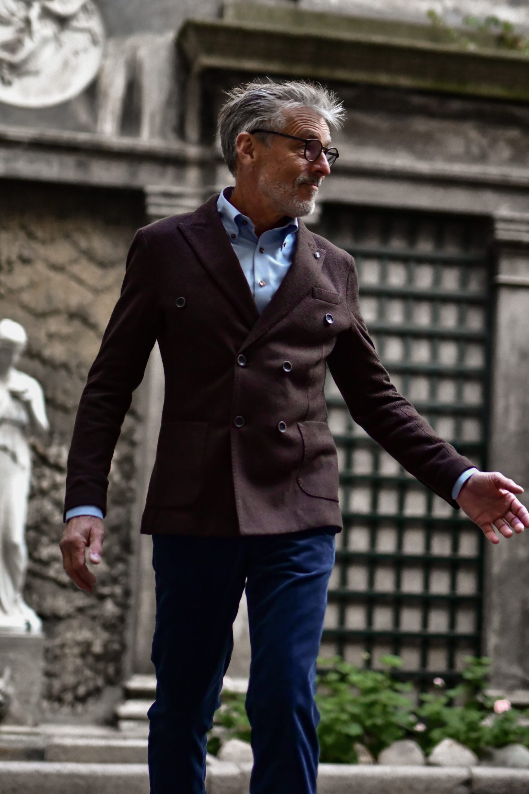 Giacca Blazer, Coffee Brown