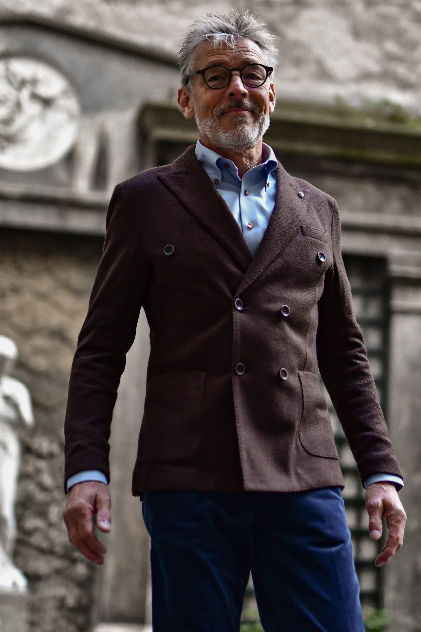 Giacca Blazer, Coffee Brown