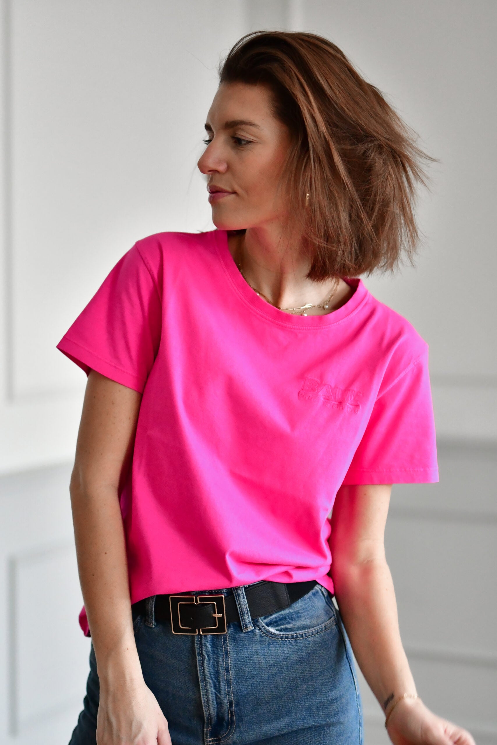 Basimona T-Shirt, Lilac Rose