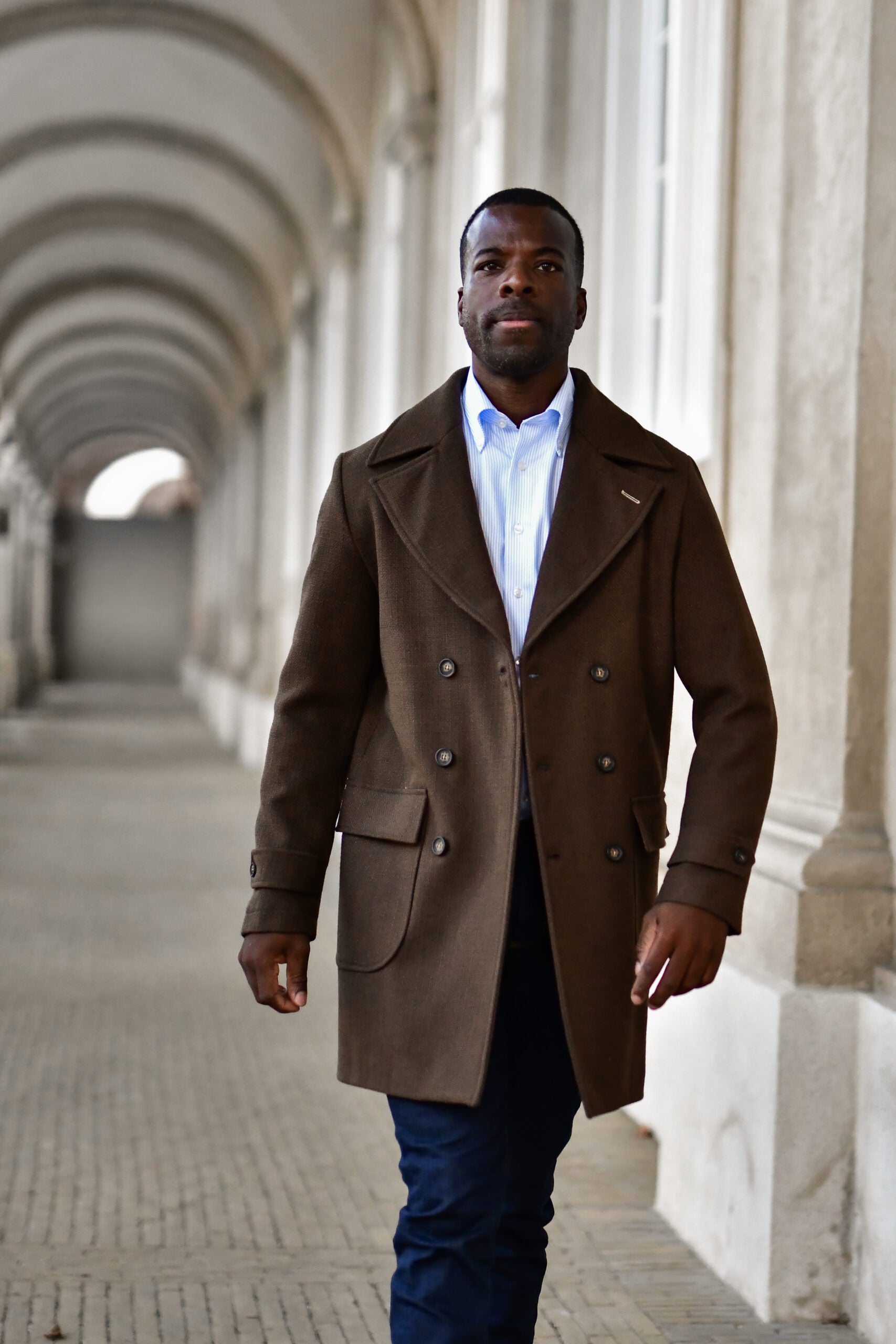 Cappotto Frakke, Coffe Brown