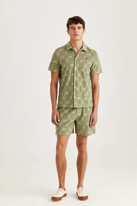 Shellby Terry Shorts, Green