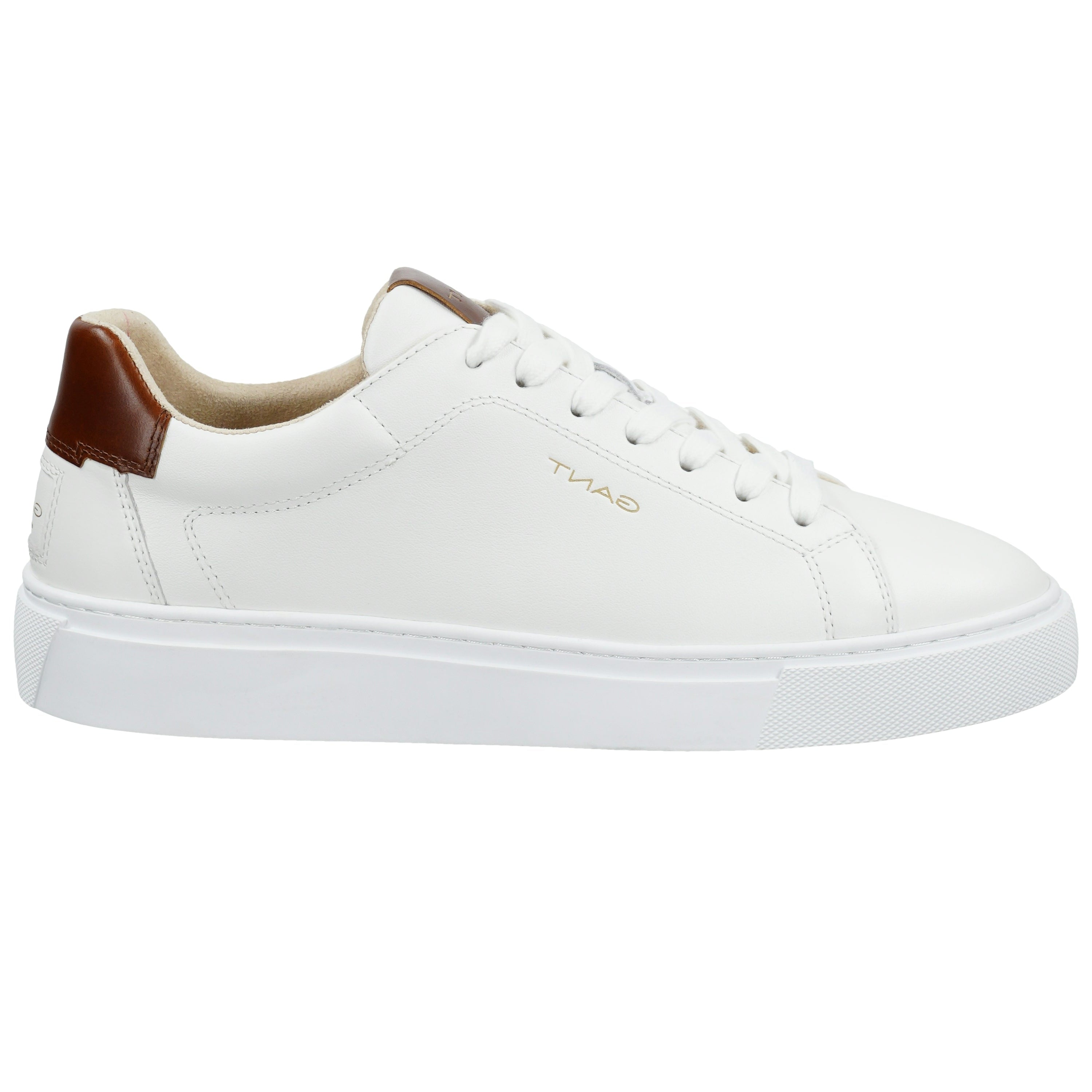 MC JULIEN SNEAKERS, WHITE COGNAC