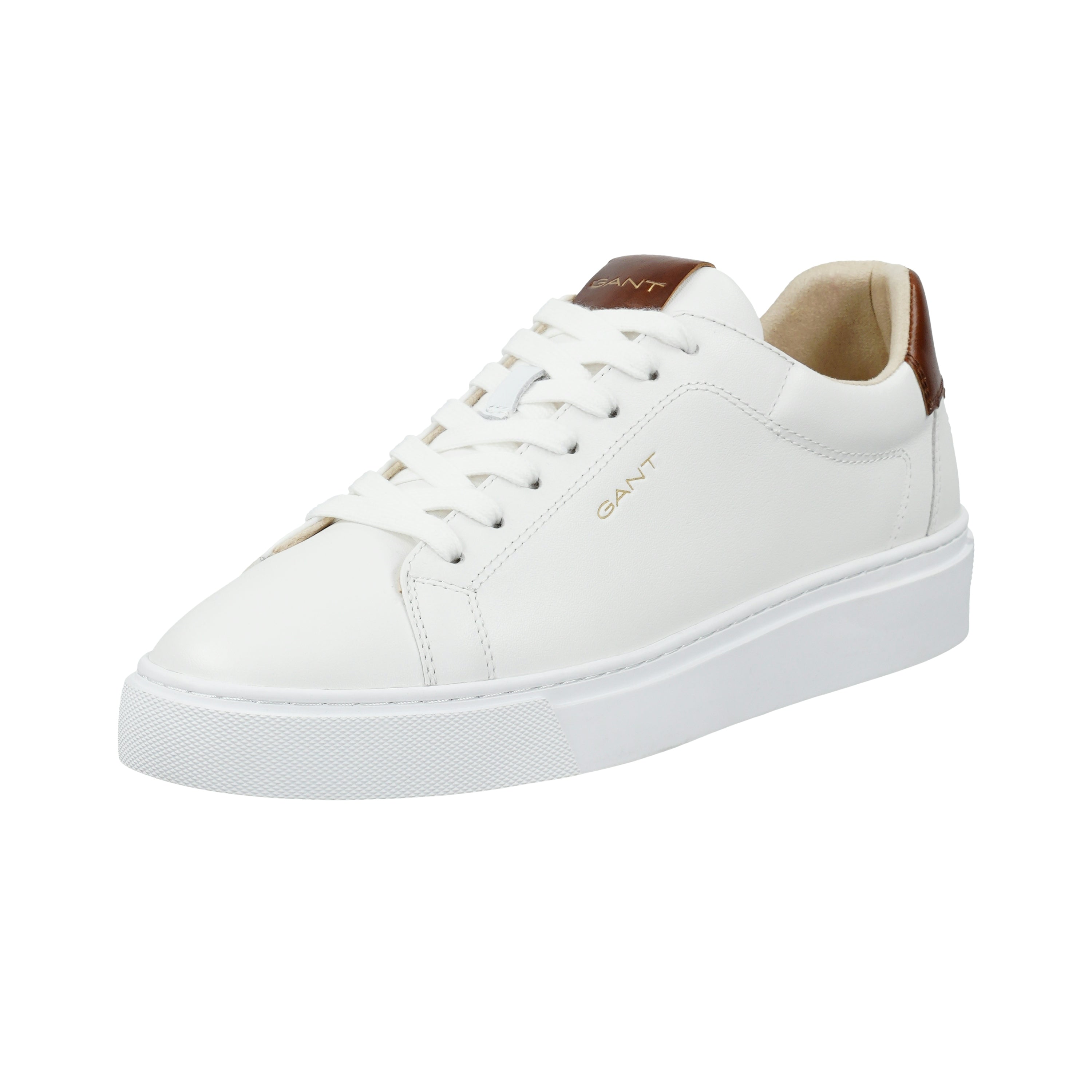 MC JULIEN SNEAKERS, WHITE COGNAC