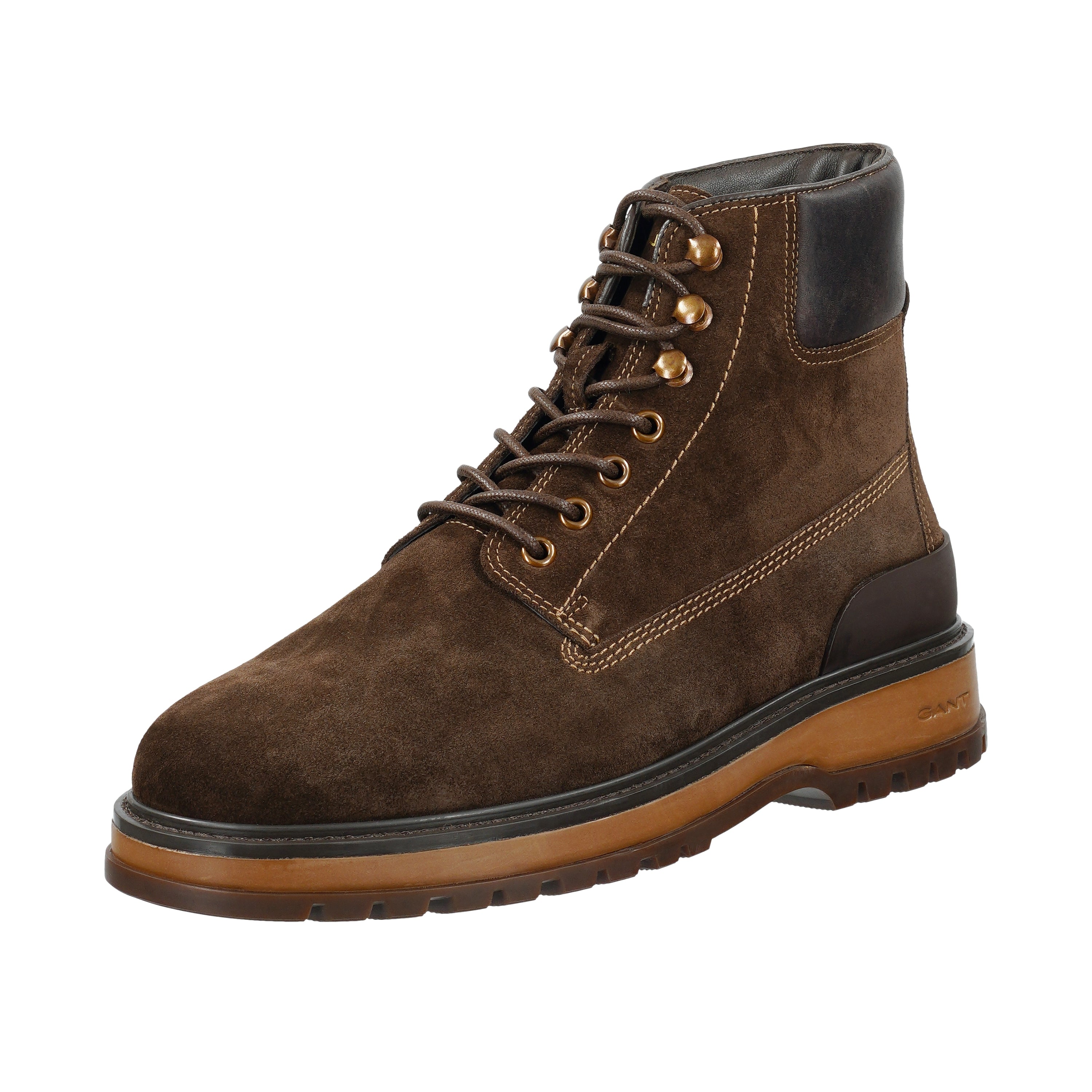CLAFTON MID BOOT, DARK BROWN