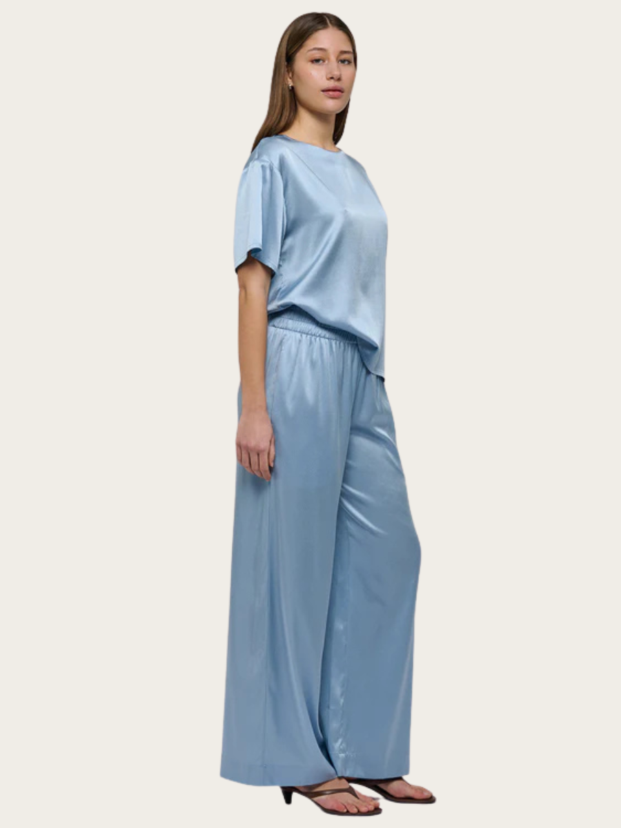 SOLANA OVERSIZE WOVEN T-SHIRT, SKYWAY