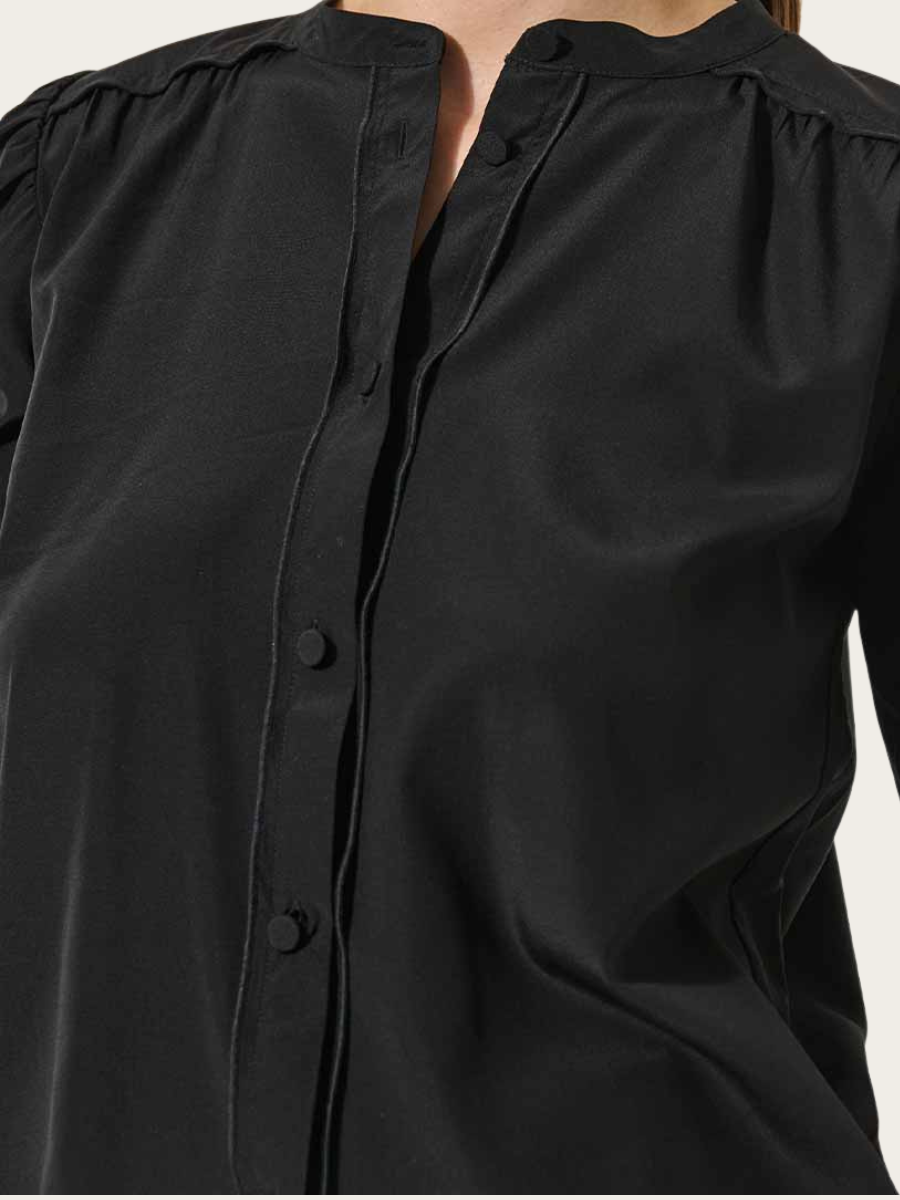RAFAELA SHIRT, BLACK