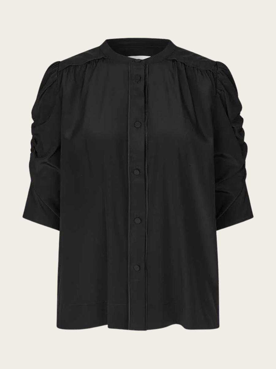RAFAELA SHIRT, BLACK