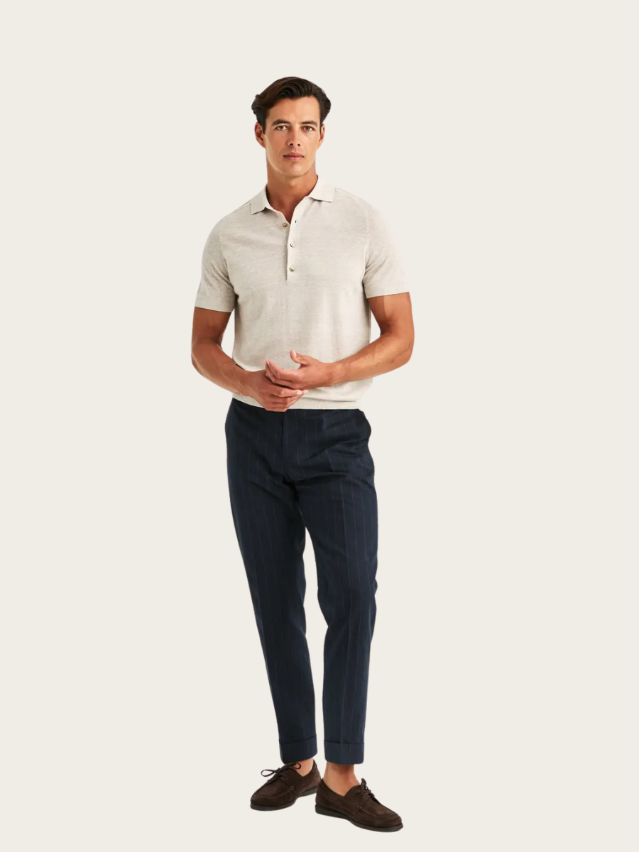 COLIN SS POLO SHIRT, KHAKI