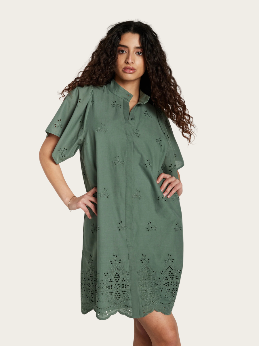 MYNTE PHILLY DRESS, SWEET GREEN