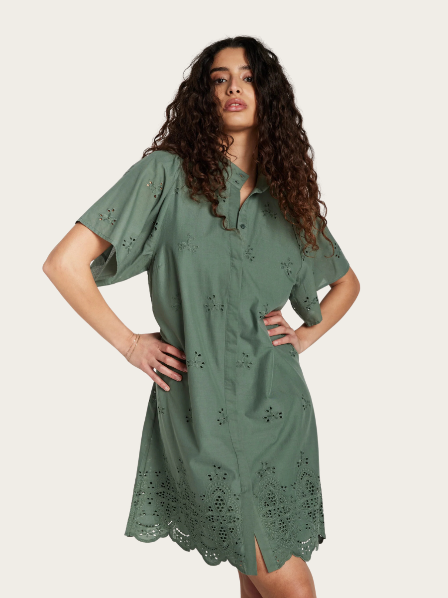 MYNTE PHILLY DRESS, SWEET GREEN