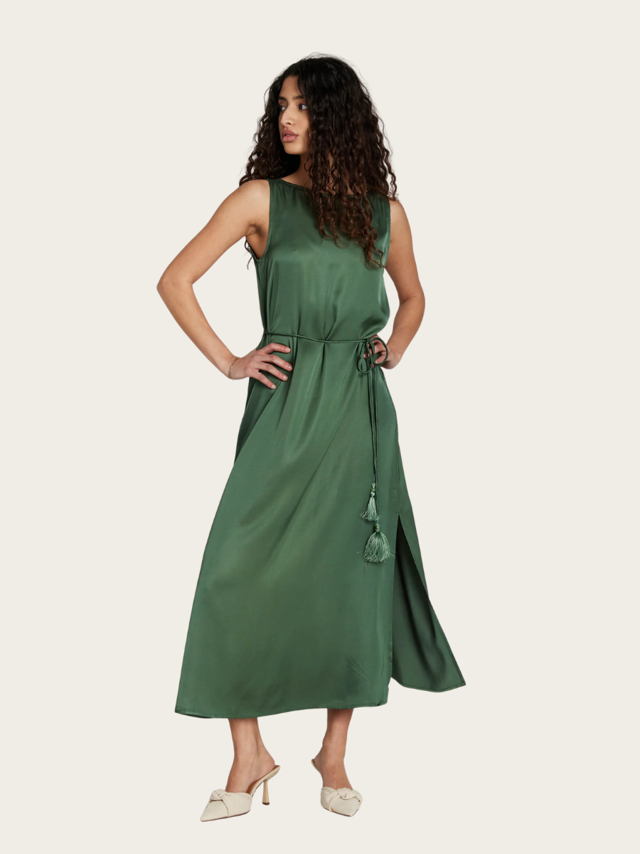 KORTHALSIA KAROLA DRESS, SWEET GREEN