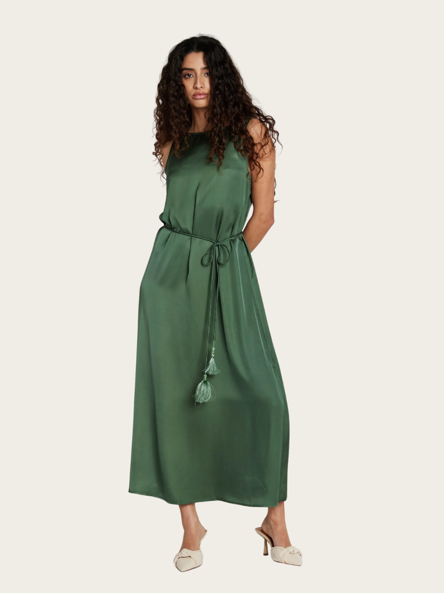 KORTHALSIA KAROLA DRESS, SWEET GREEN