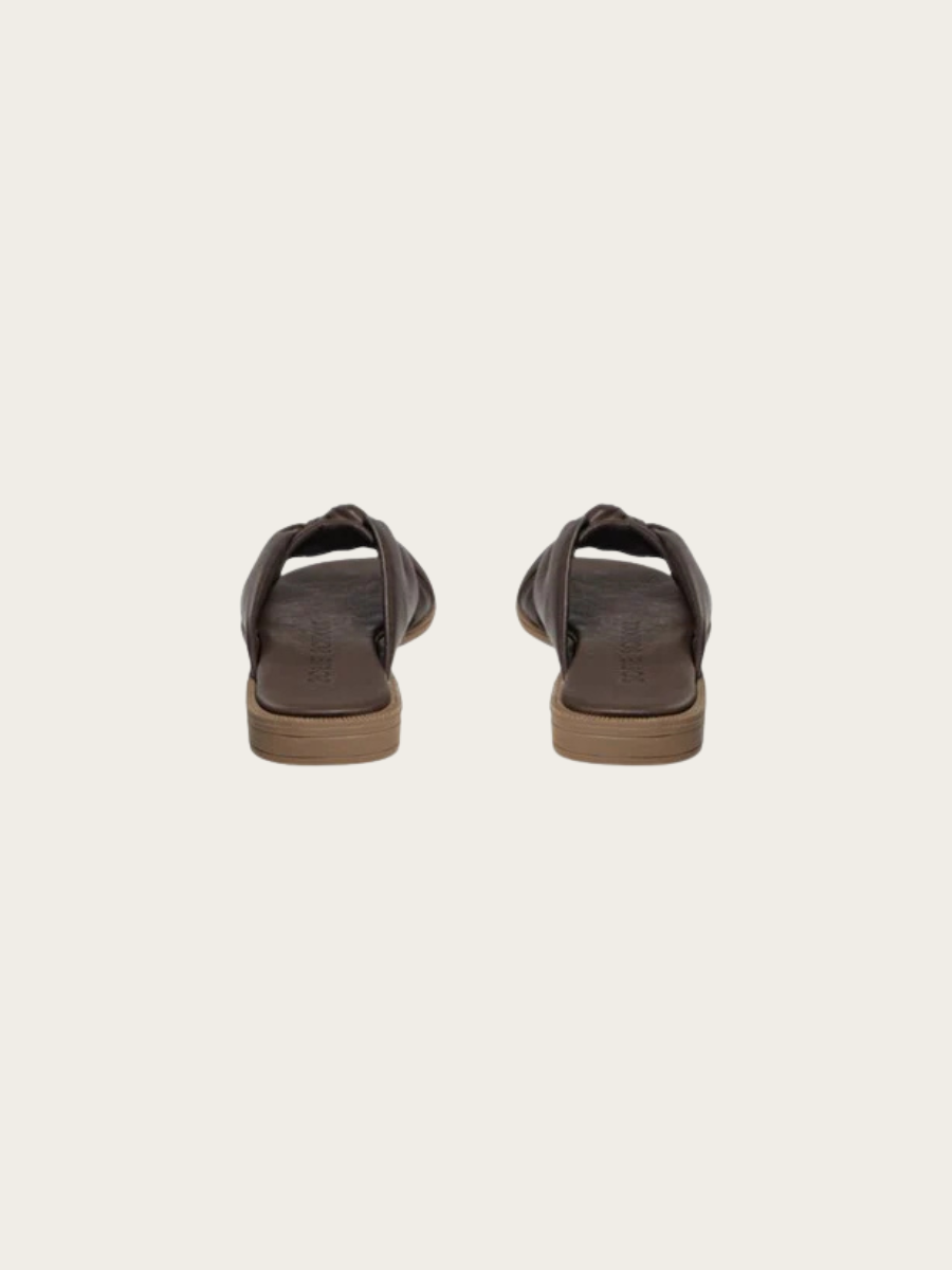 DAGMAR SANDAL, DARK BROWN