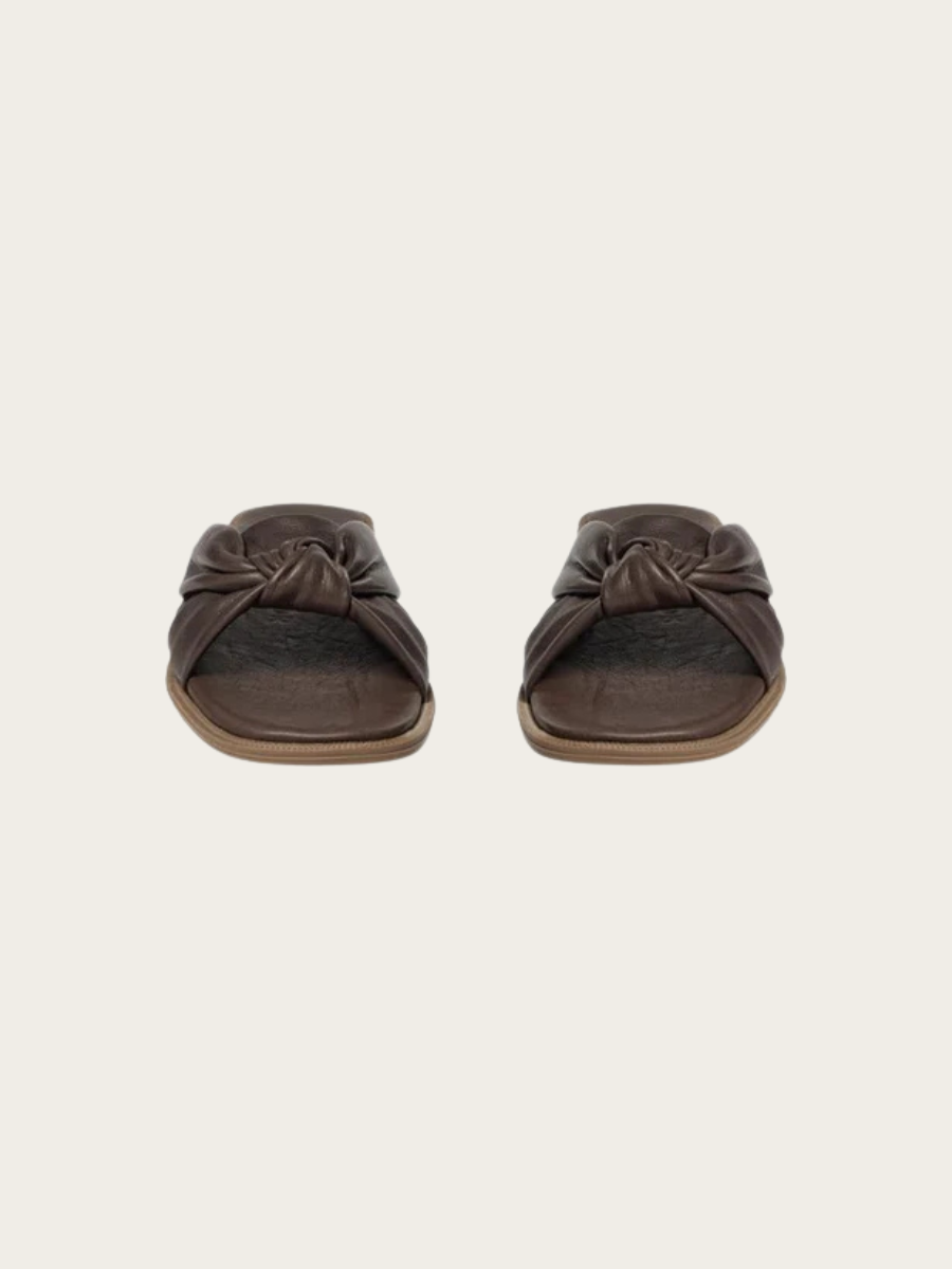 DAGMAR SANDAL, DARK BROWN