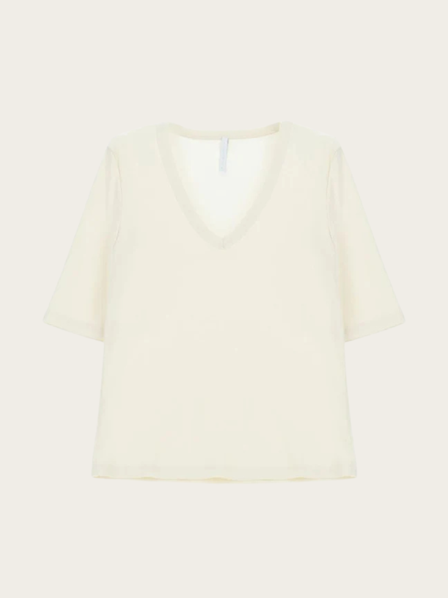 V-NECK TSHIRT, LANA