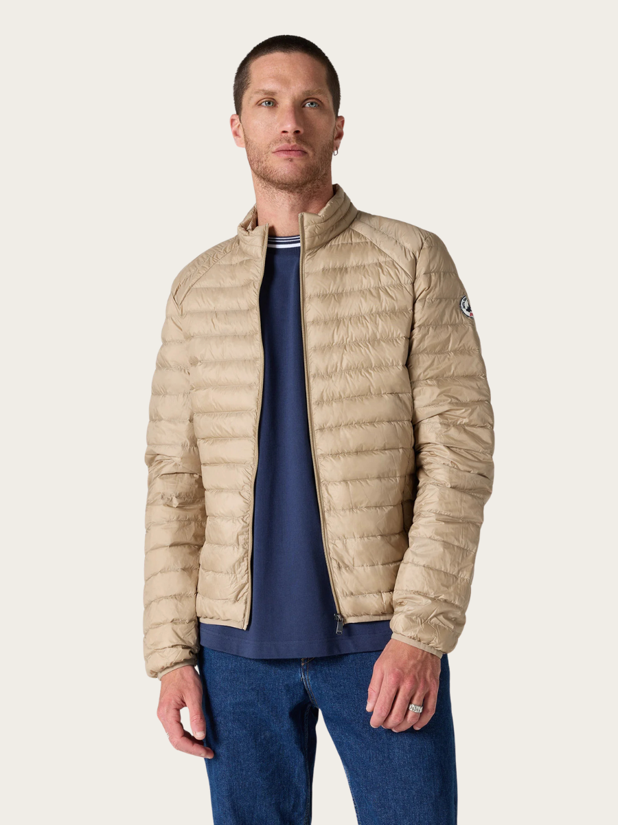 LIGHTWEIGHT DOWN JACKET, BEIGE