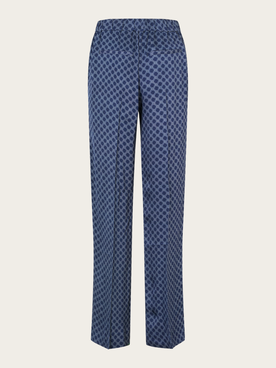 EVELIN STRAIGHT FIT PANTS, KUDIBAL MIDNIGHT