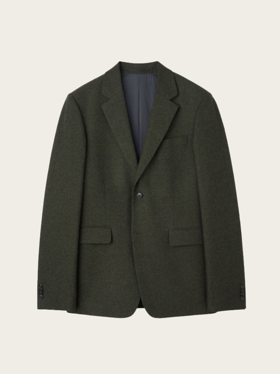 JUSTIN WOOL BLAZER, CANO