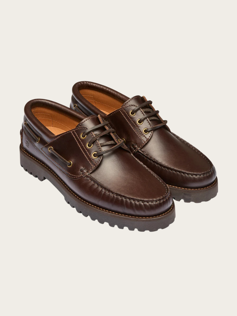 CLAUDE SHOES, DARK BROWN