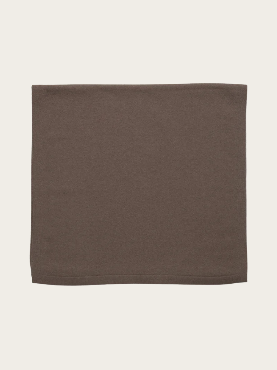 LAICA CASHMERE SCARF, WALNUT