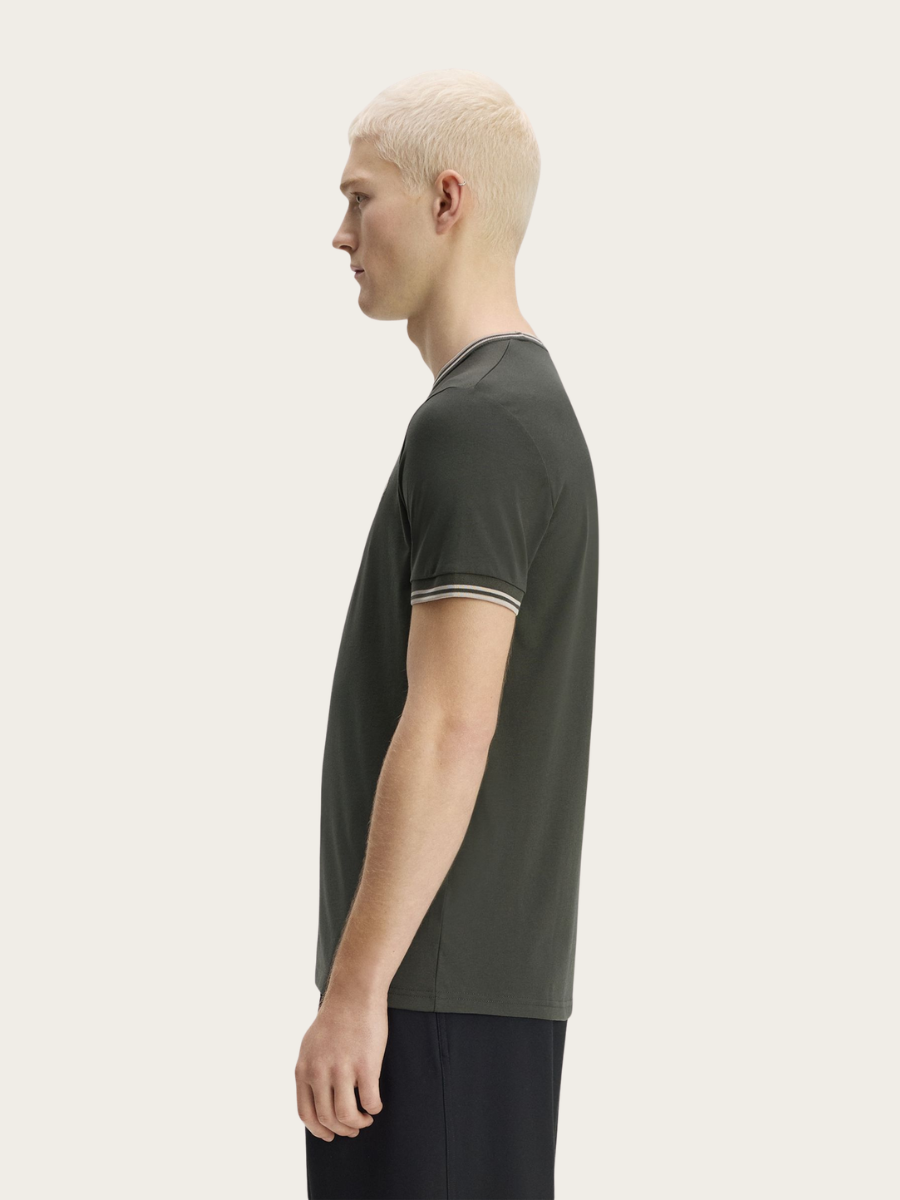 TWIN TIPPED T-SHIRT, GREEN